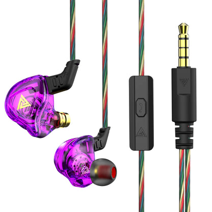 Original QKZ AK6 cuivre pilote HiFi filaire écouteur course Sport casque basse stéréo casque musique écouteurs 3.5MM dans l'oreille avec micro ZentricPC