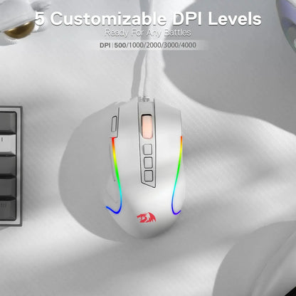 Souris Gaming Redragon M612 Predator – Précision et Confort ZentricPC